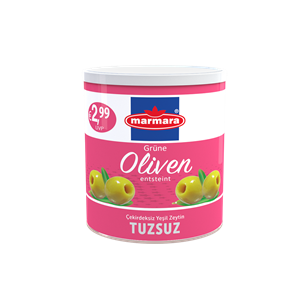 Green Olives (Salt reduced & pitted)